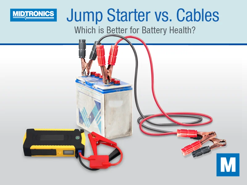 Car Battery Charger vs Portable Jump Starter - What's the