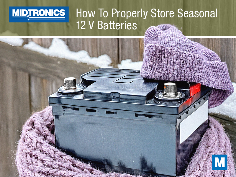 How to Properly Store 12-Volt Batteries for Seasonal Vehicles