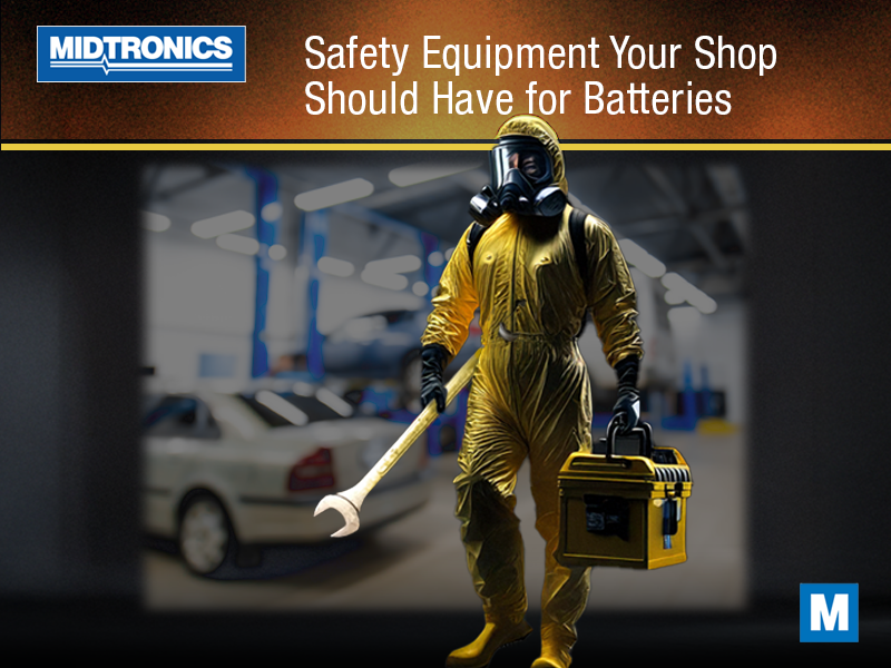 Safety Equipment Your Shop Should Have for Batteries